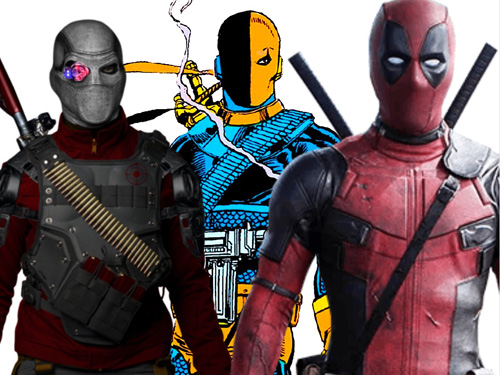 Brand-Name Crossfire: Deadpool, Deathstroke, Deadshot, Bloodshot & Deathlok